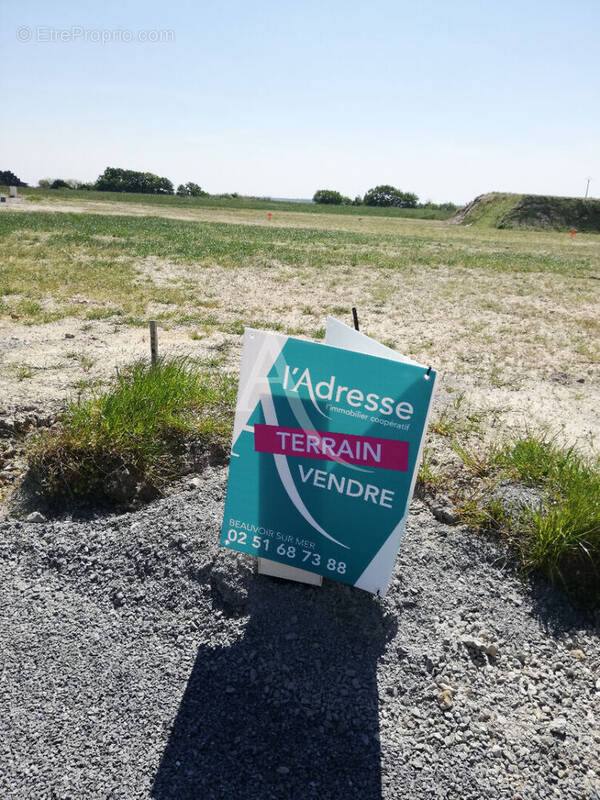 Terrain à BEAUVOIR-SUR-MER