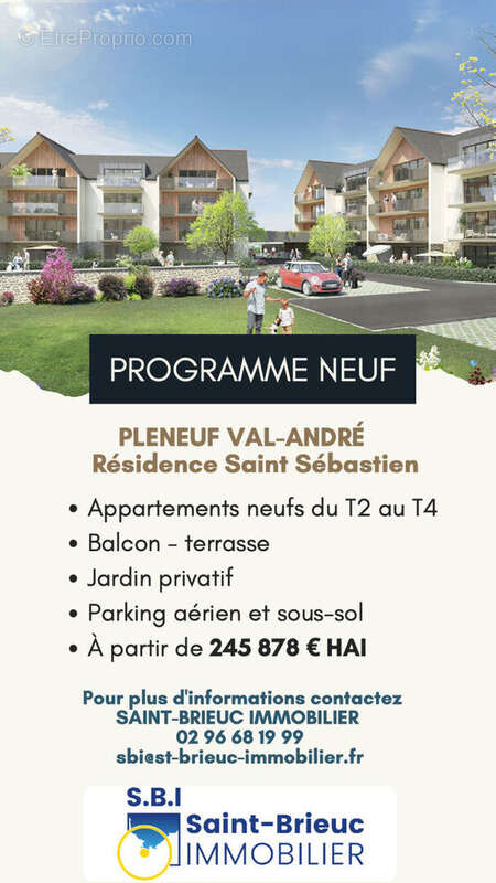 Appartement à PLENEUF-VAL-ANDRE