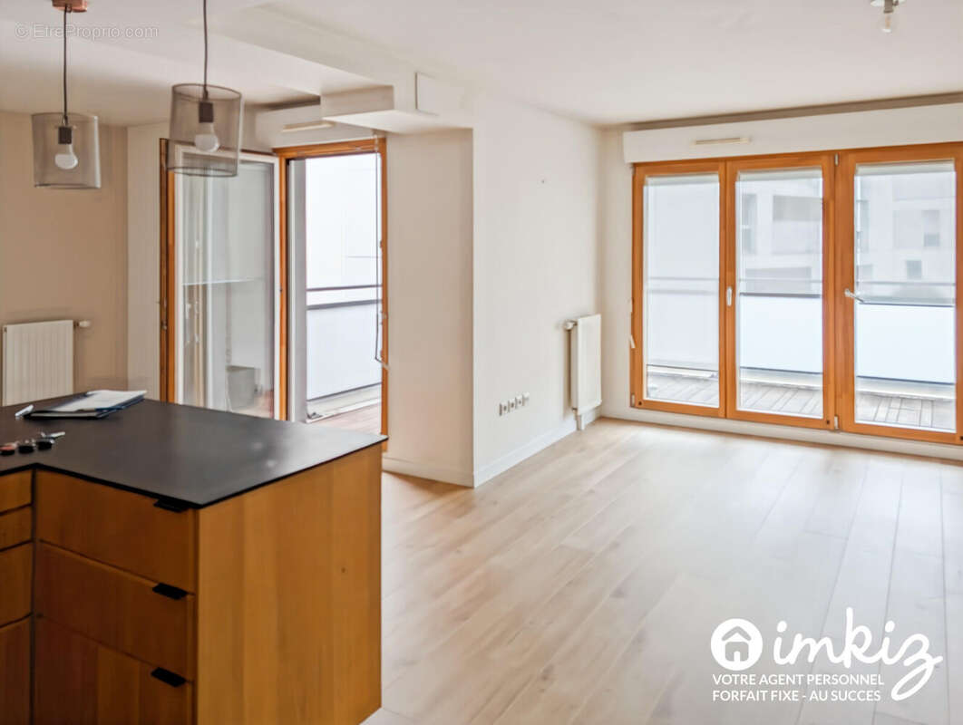 Aubervilliers  2P 64 m² avec terrasse et parking - photo 12
