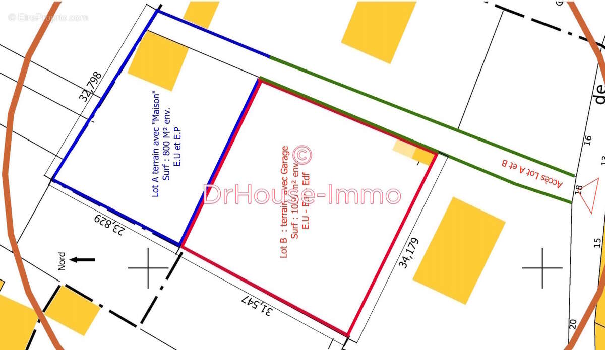 Terrain à MARTIGNE-BRIAND