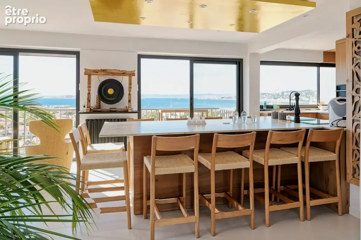 Penthouse en duplex à Pointe rouge,160m² face à la mer - photo 6
