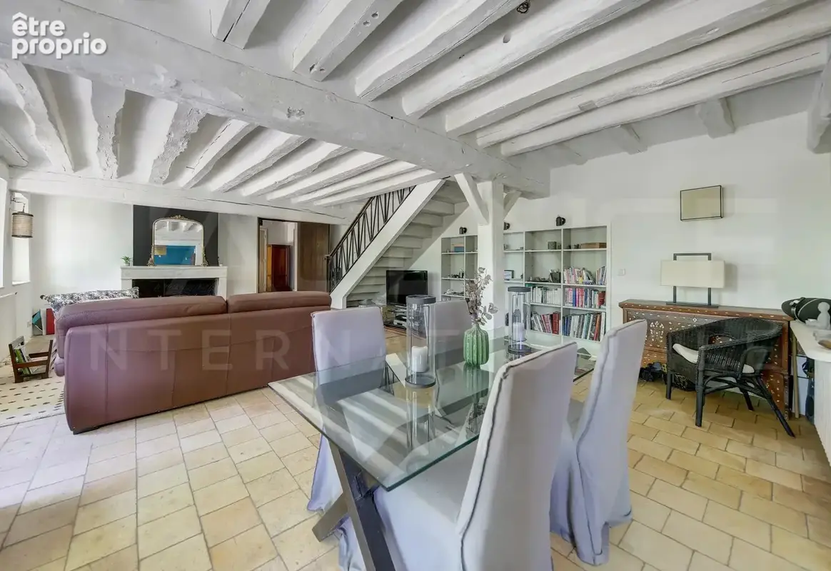 Belle longere orgeval centre ville - photo 10