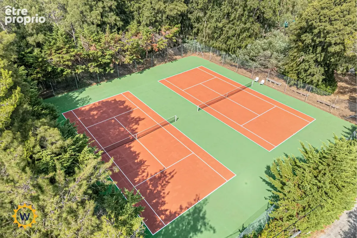 Domaine Hameau de Puissanton – Maison 148m² avec vue mer panoramique, jardin, piscine et tennis - photo 24
