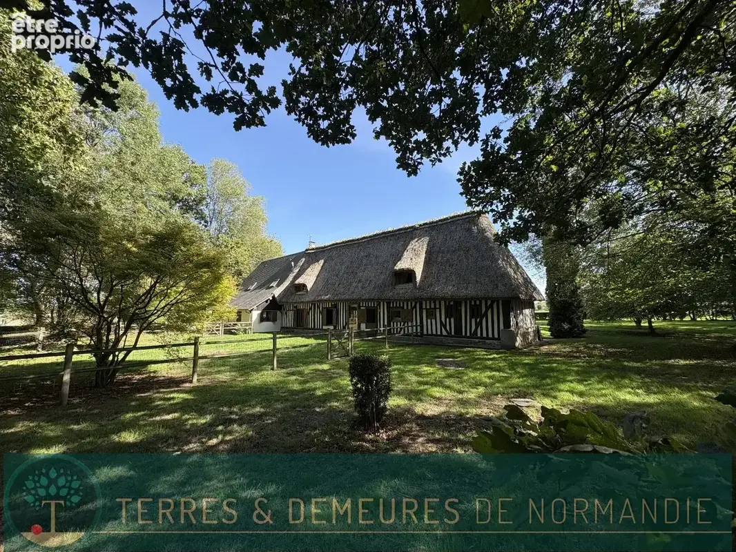 Charmante maison normande avec studio indépendant  5 446 m² de terrain proche du village de Cormeilles (27260) - photo 20