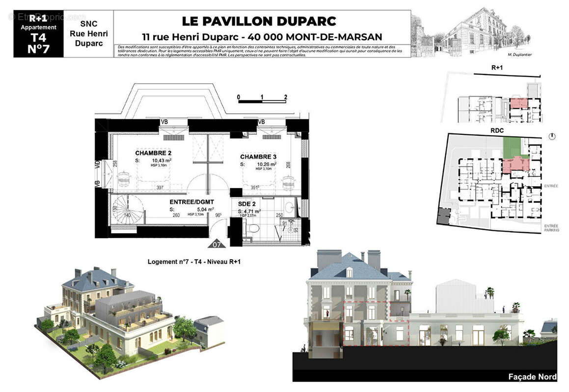 Appartement à MONT-DE-MARSAN