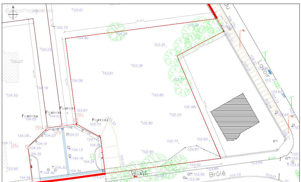Terrain à LA CELLE-SAINT-CLOUD