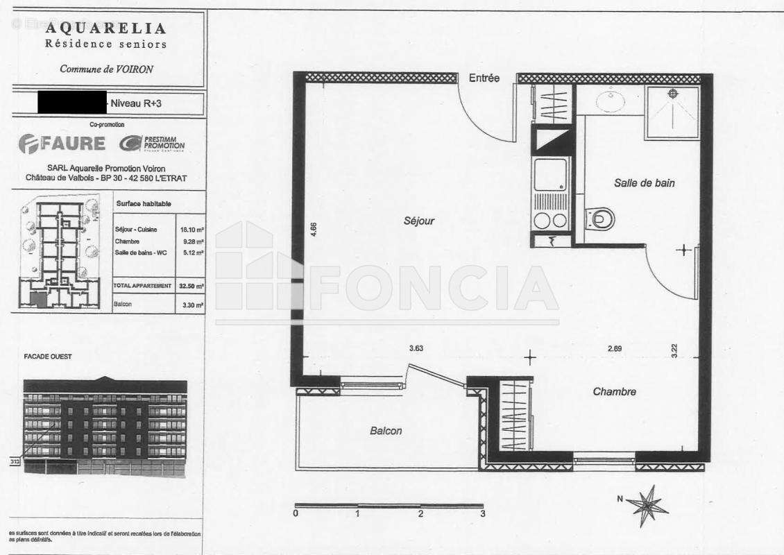 Appartement à VOIRON