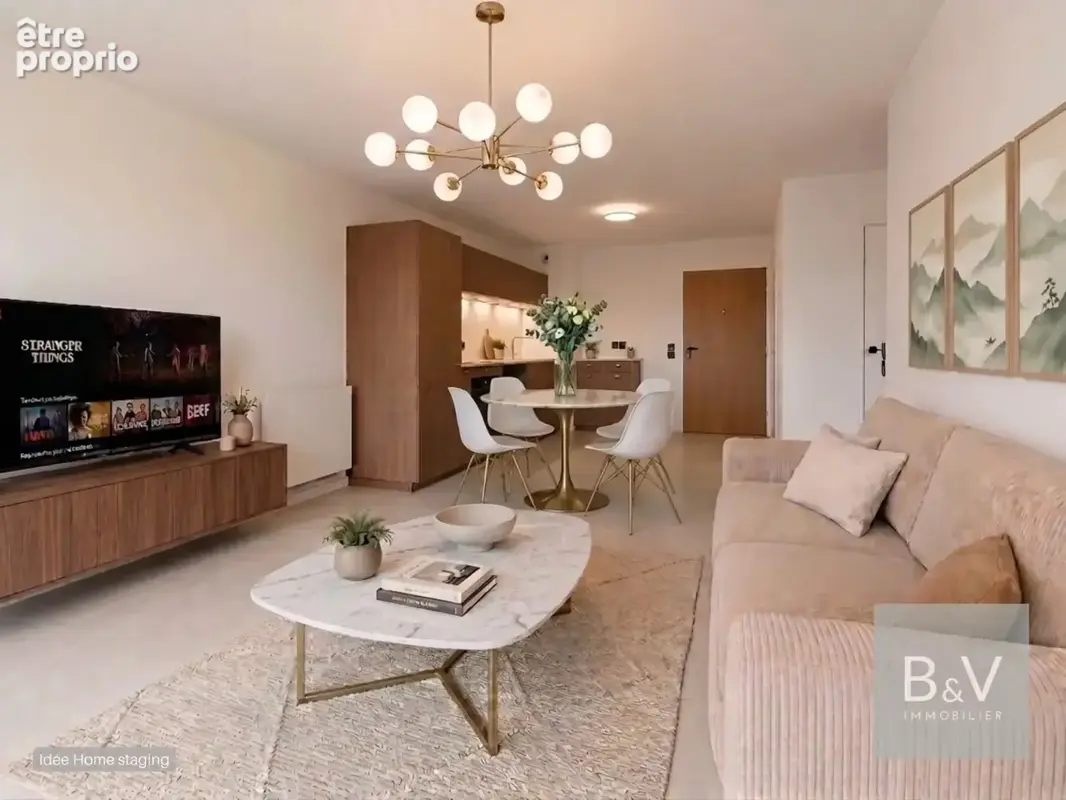 Appartement t2 de 46 m² avec terrasse plein sud - photo 2