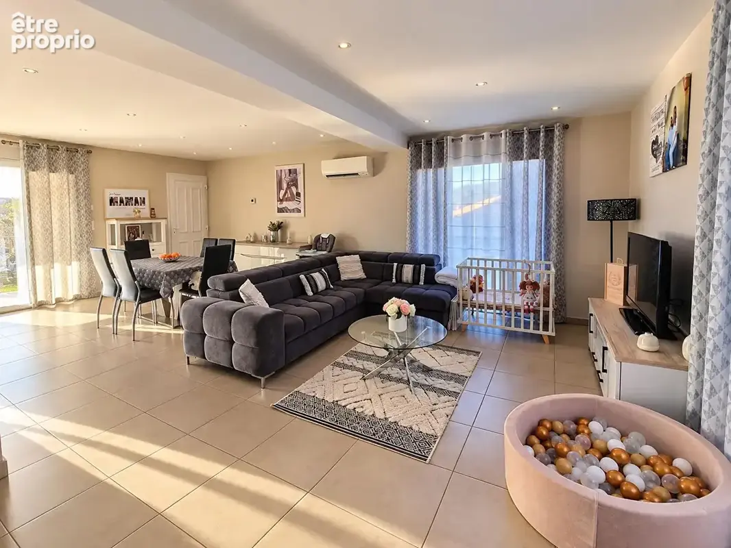 Maison 4 pièces - 83 m² - 3 chambres - garage 70 m² - 2 terrasses - pierrerue - photo 6