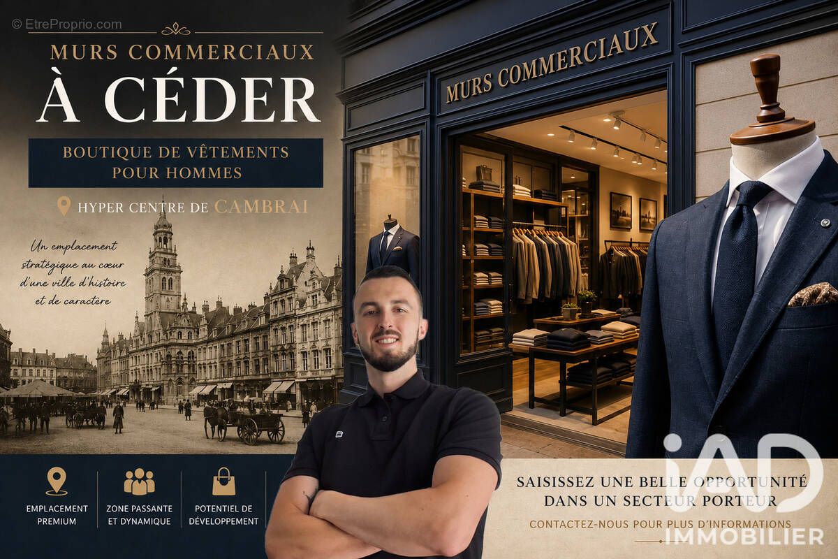 Photo 1 - Commerce à CAMBRAI