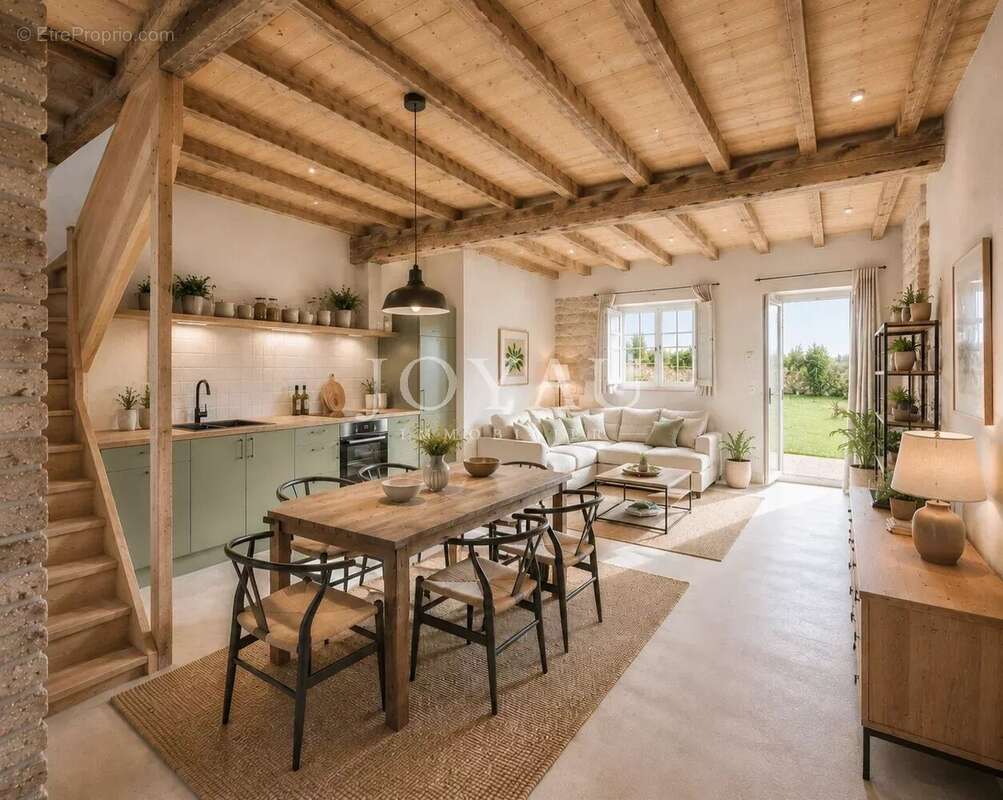 Maison de village T3 à rénover avec jardin - photo 3