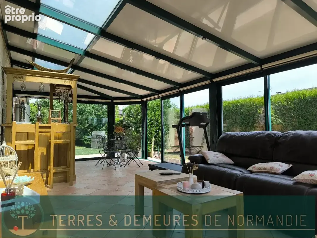 A 15 minutes de bourg-achard  (27310)), maison 4 chambres sur sous-sol, veranda et spa de nage sur terrain 1390 m². - photo 6