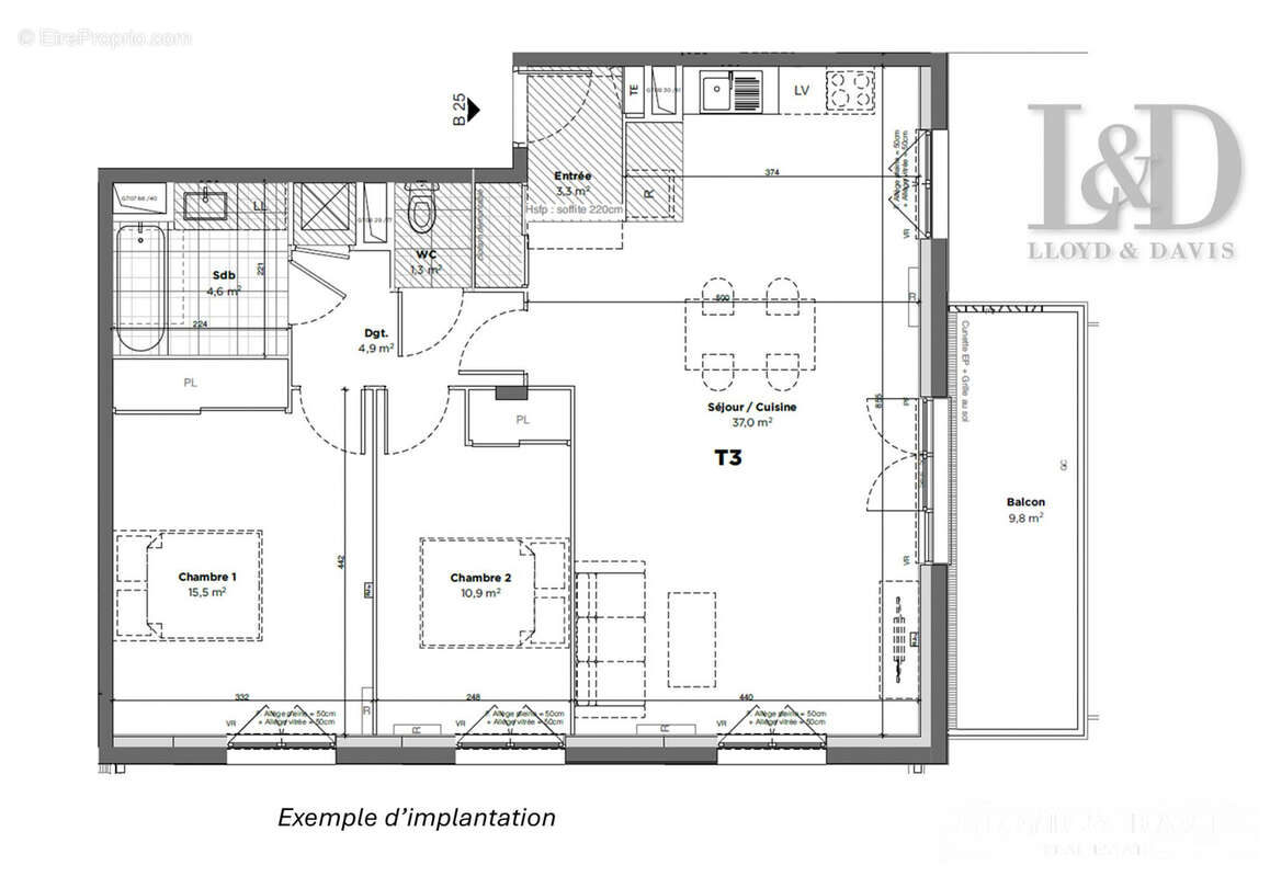 Appartement à SAINT-SULPICE