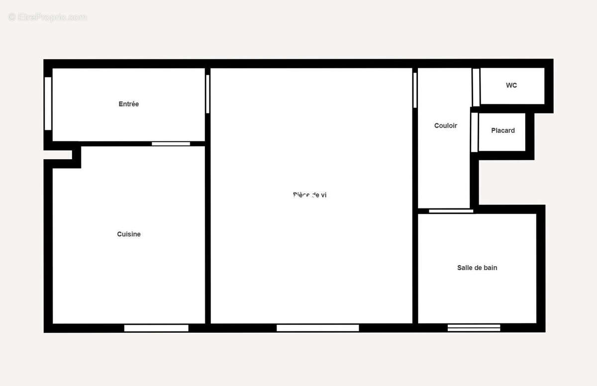 A vendre exclusivite brest saint michel appartement t1 bis 35m² - photo 13
