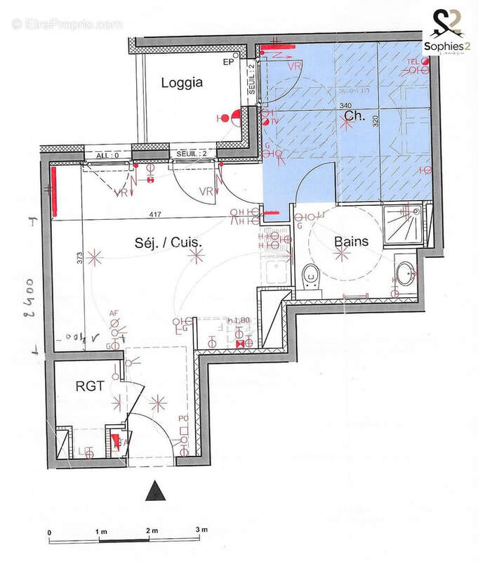 Appartement 37 m² à Grenoble  - photo 3