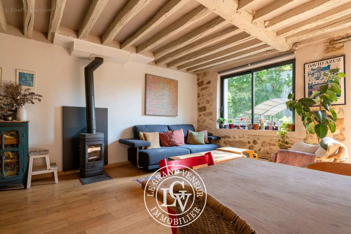 Samois sur seine - maison de charme et son jardin avec vue seine - photo 6