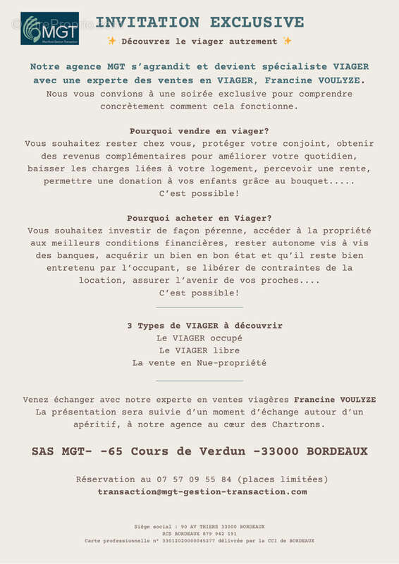 Appartement à BORDEAUX