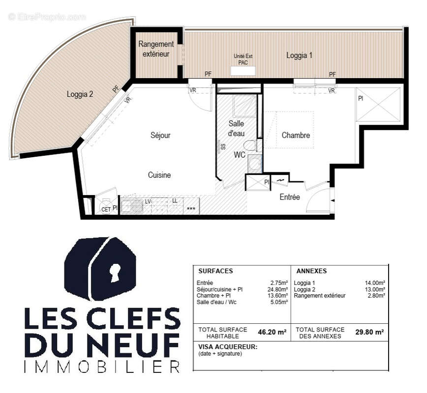 Appartement à TOURNEFEUILLE