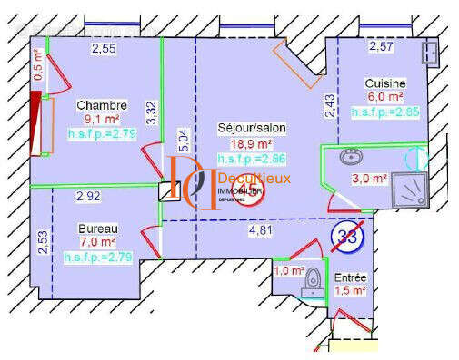 Appartement à VILLEURBANNE