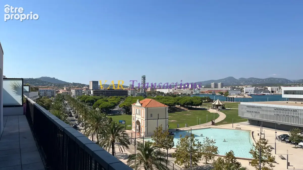 T4 avec vue mer de face   Dernier étage   Porte Marine - photo 2