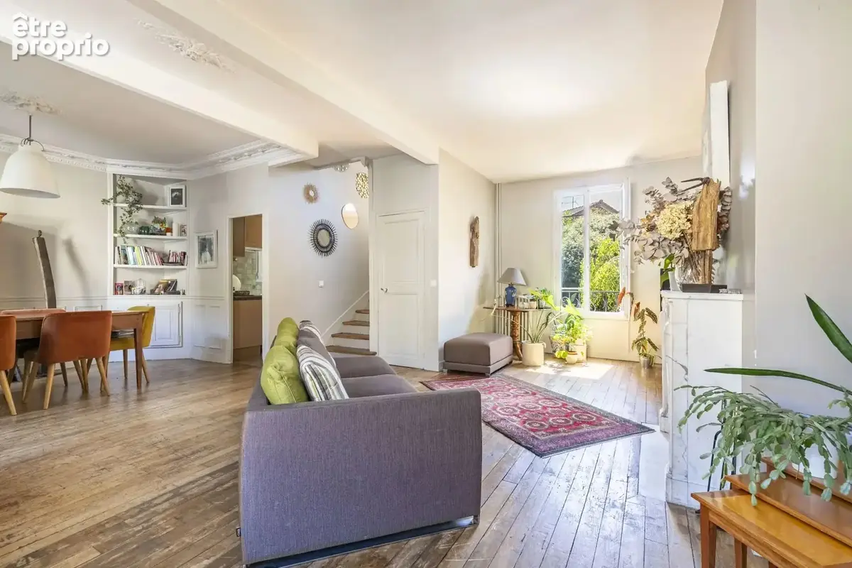 CHAVILLE -  Parc FOURCHON - Belle Meulière sur Terrain 494m² - photo 2