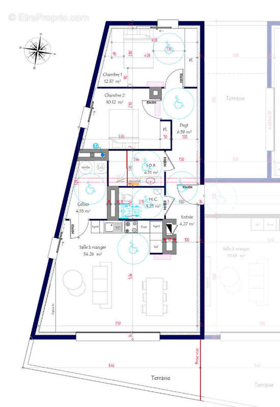 Le Rosendo - Appartements neufs T3 avec terrasse à Latour-Bas-Elne - photo 3