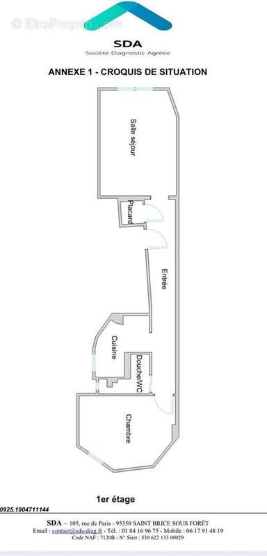 Appartement à PARIS-18E