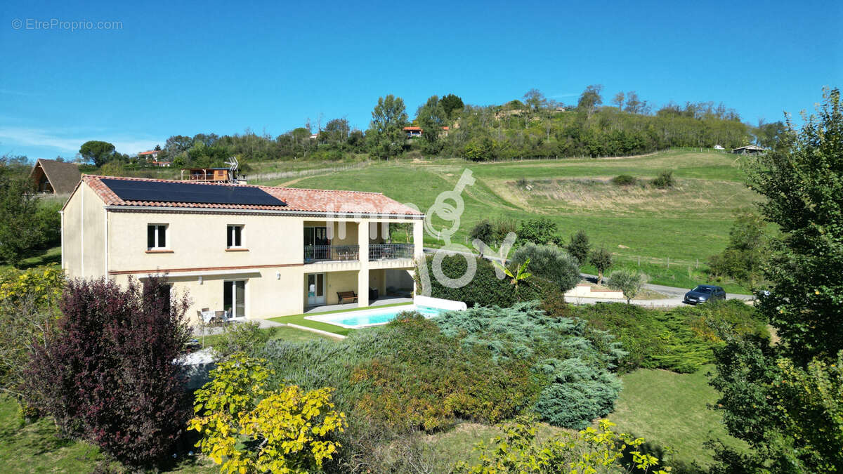 Maison T6 164m2 sur 1601m2 terrain avec piscine, vue Pyrénées - photo 24