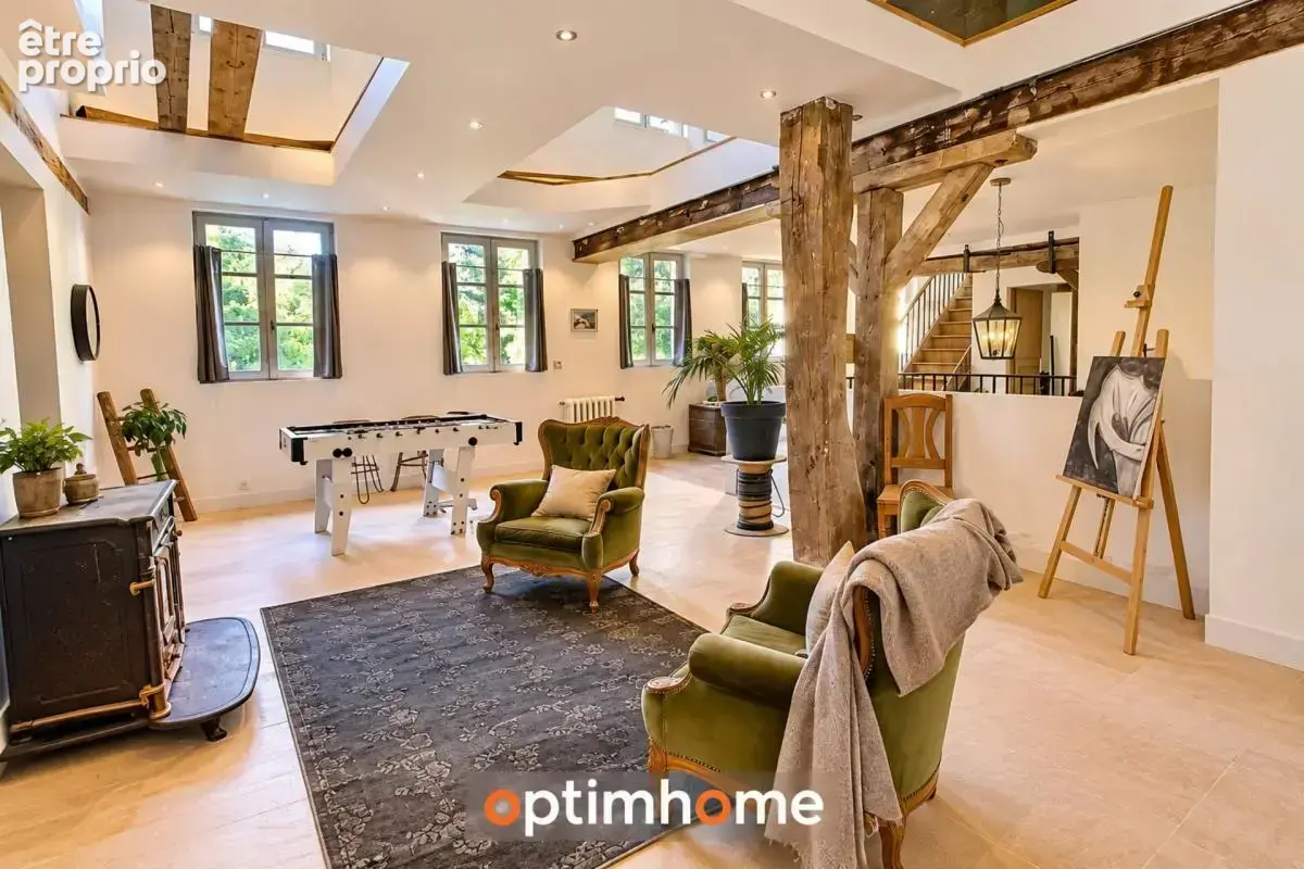 Moulin du XIIIe siècle – 600 m² – 20 couchages – Fort potentiel gîtes / événementiel – 1h de Paris - photo 11