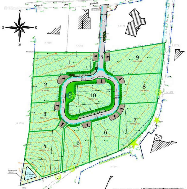 Terrain à SAINT-PERAY