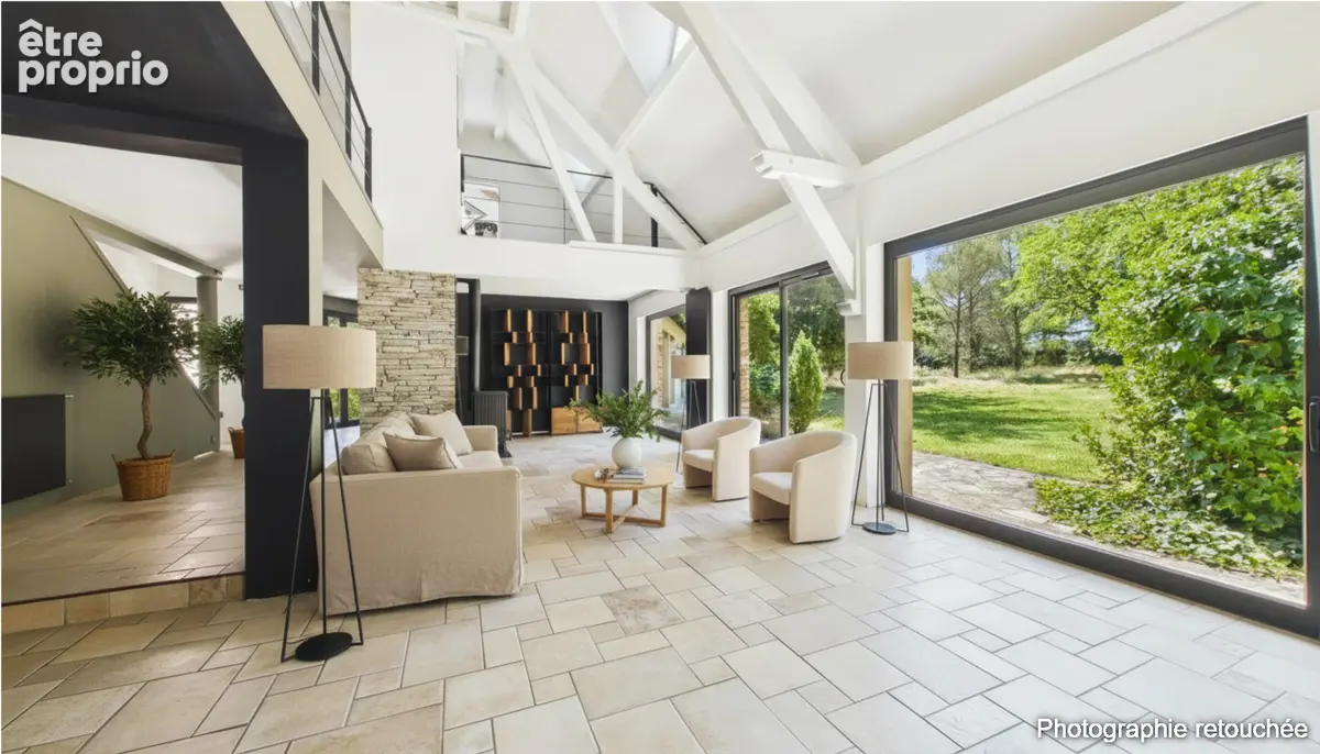 VILLA T5 + terrain 6365 m² + piscine int et ext - photo 10