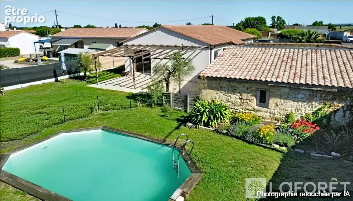 Maison 3 chambres + piscine et garage - photo 2
