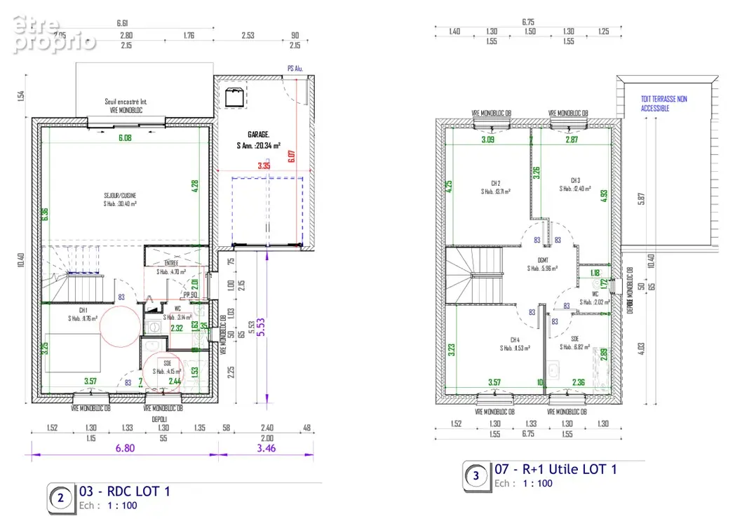 Maison NEUVE à vendre - Hypercentre Gruchet Le Valasse - 106 m² -  4 chambres - Garage - photo 3
