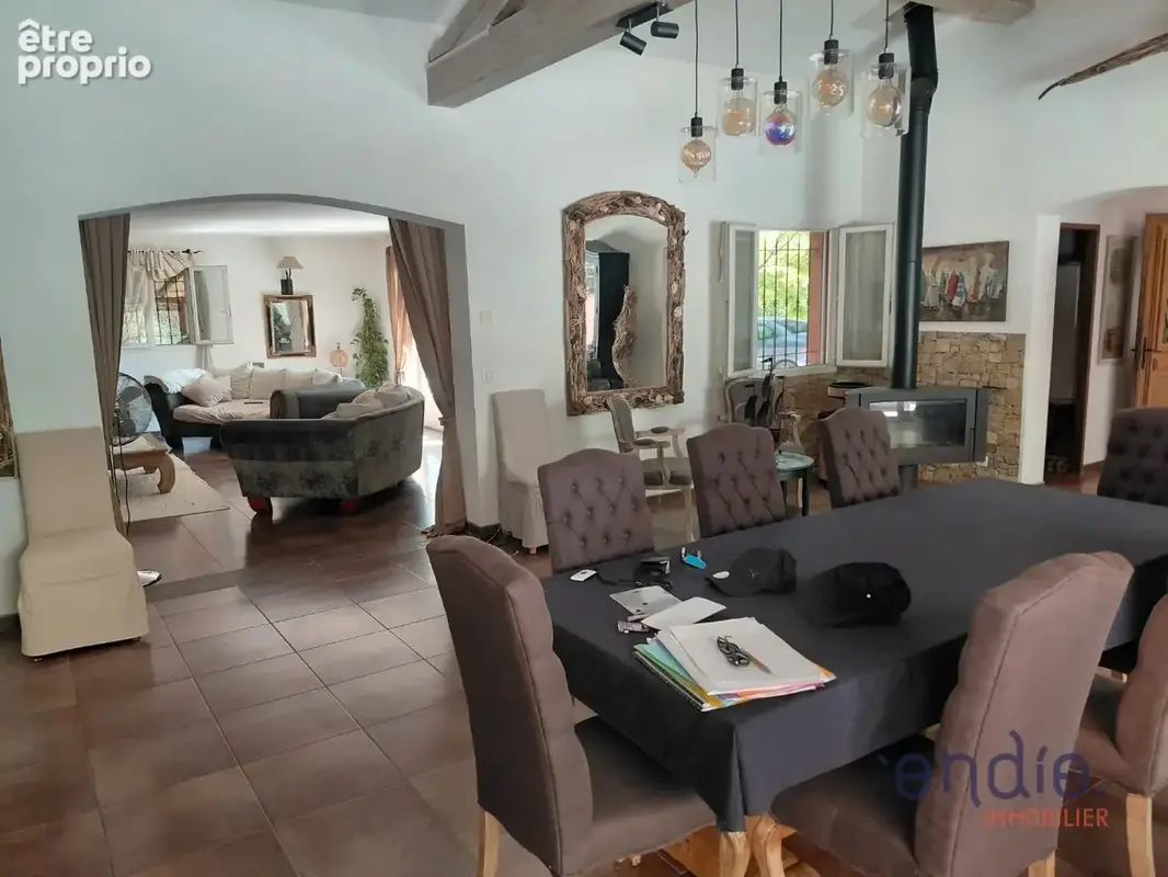 St Antonin du var villa plain pied 240 m² sur 1500  m² avec piscine - photo 35
