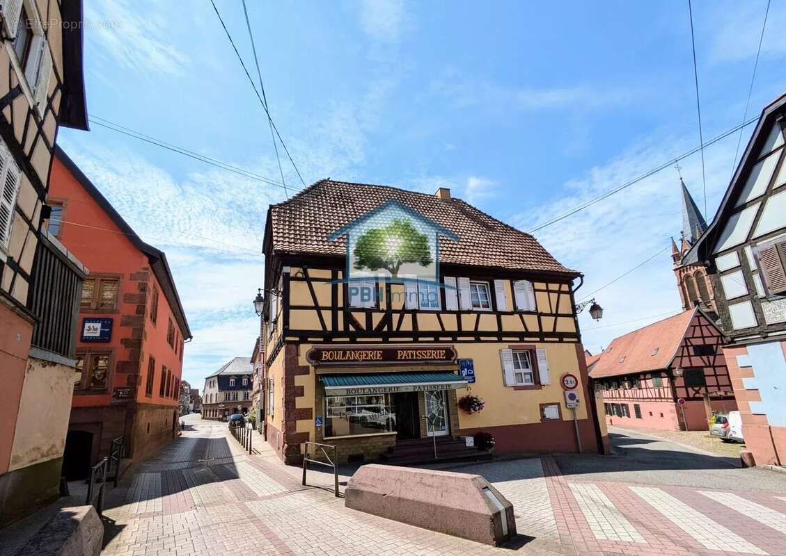 VAL DE MODER (67) - Immeuble 217m² avec Local Commercial et Appartement - photo 1