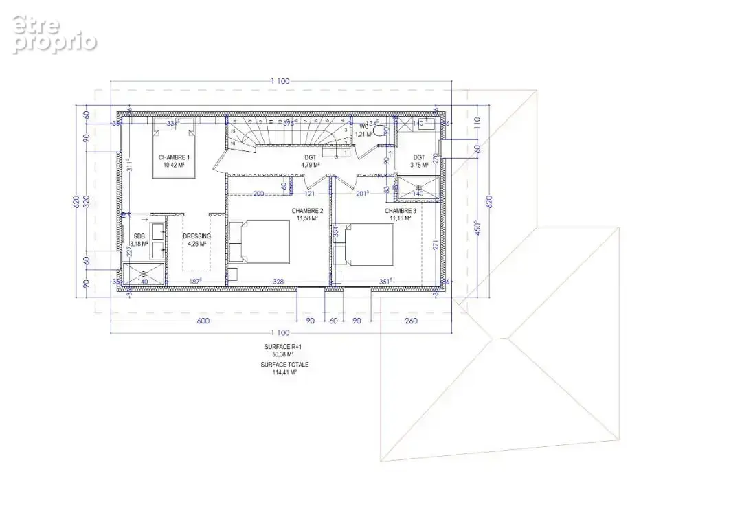 Chamagnieu - terrain 1146 m² - photo 3