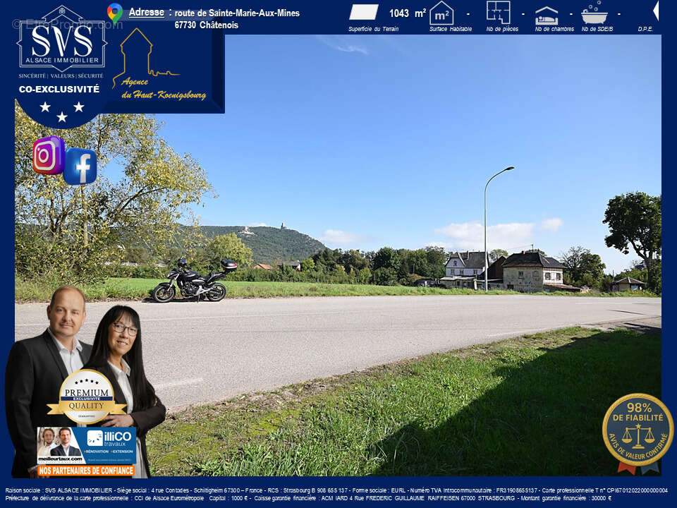 Terrain à CHATENOIS