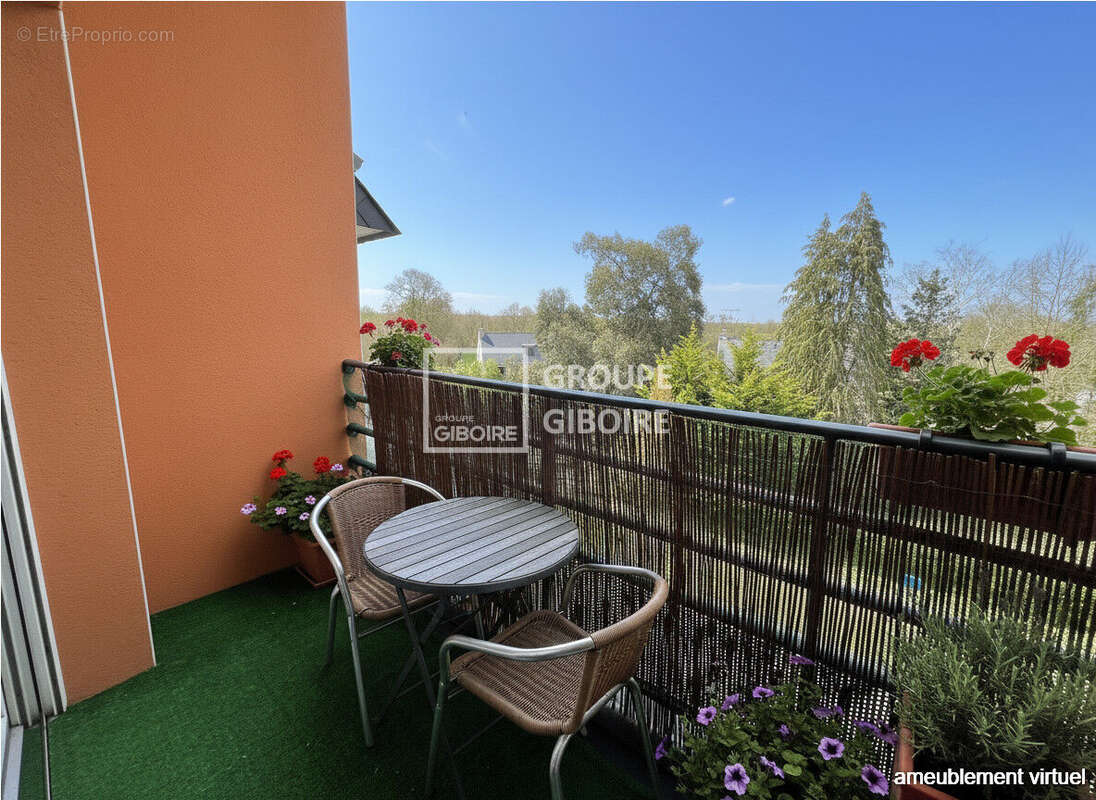 A vendre - agence giboire - appartement t3/pont pean - photo 4