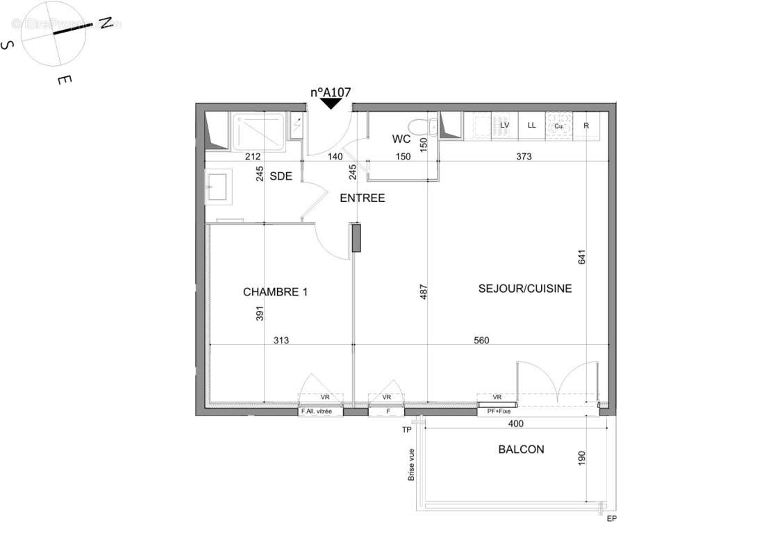 Appartement à LE MUY