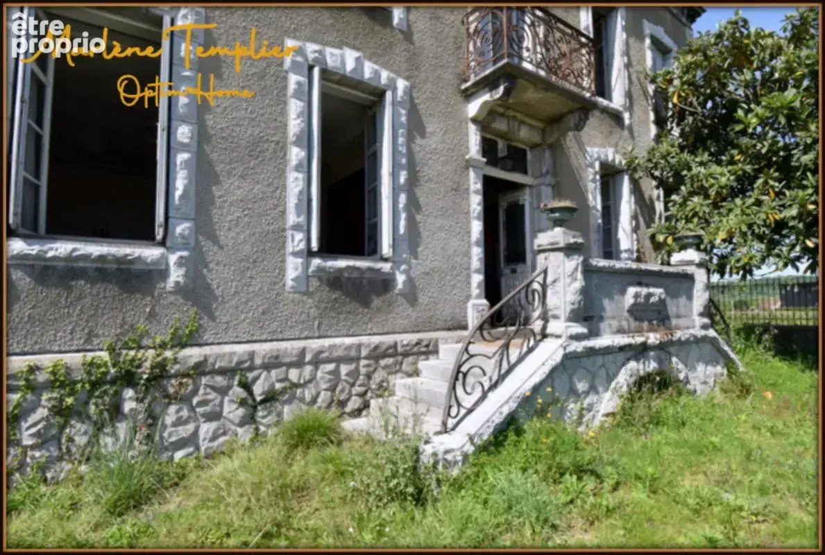 Maison de maître 1909 – 6 chambres – Vue Pyrénées – Grange – Fort potentiel (64) - photo 2