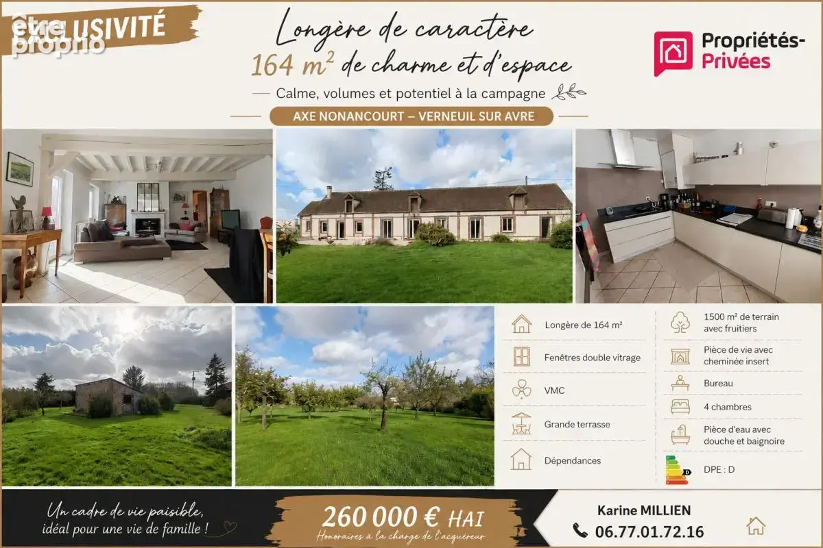 Maison à DAMPIERRE-SUR-AVRE