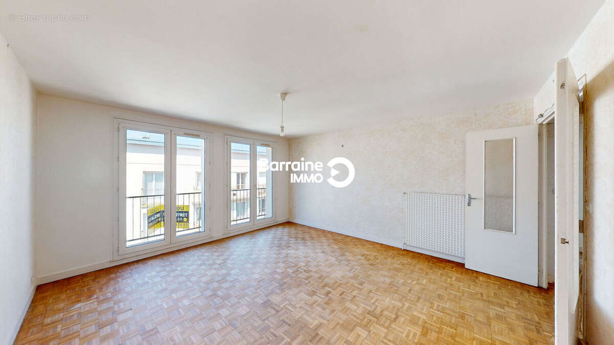A vendre brest prat ledan appartement t3 71 m² habitables balcon - photo 2