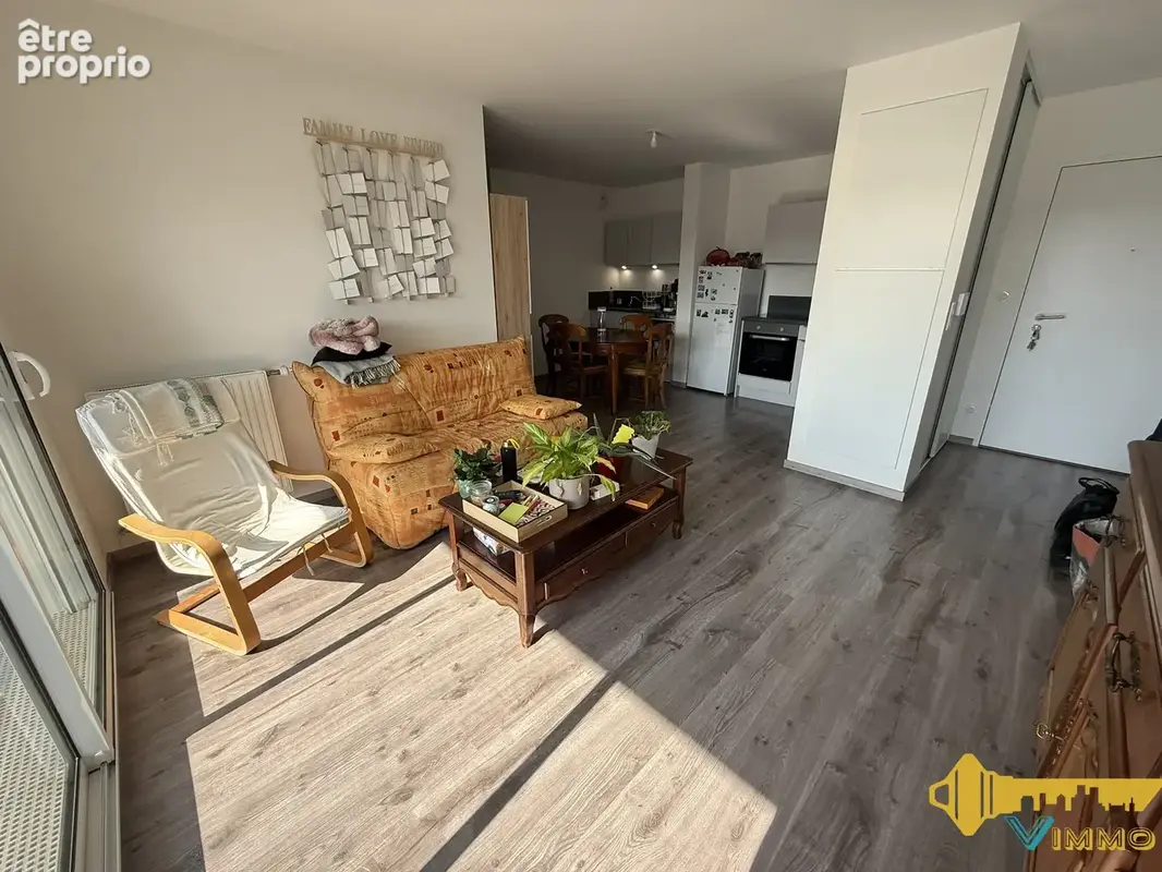 Appartement 3 pièces 61,05m2, Terrasse 5,52m2, Parking privé couvert - photo 2