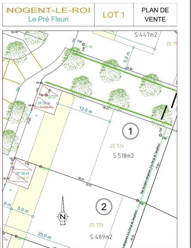 Terrain à NOGENT-LE-ROI