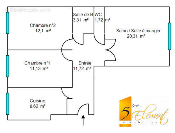 Appartement à LYON-7E