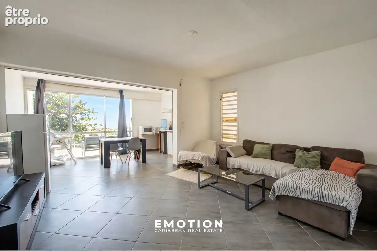Appartement t2 - 51 m2 - avec terrasse - vue mer - photo 2