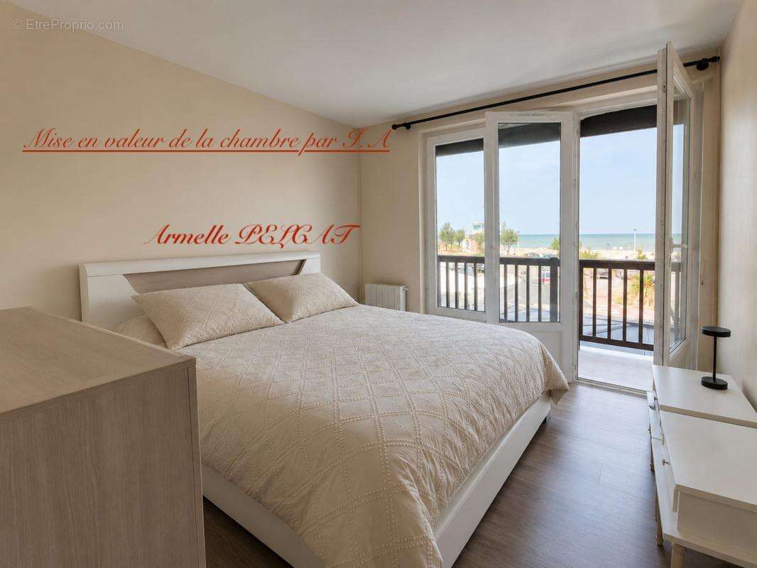 Appartement à vendre 2 pièces merville franceville plage (calvados) vue mer panoramique 249 500€ - photo 4