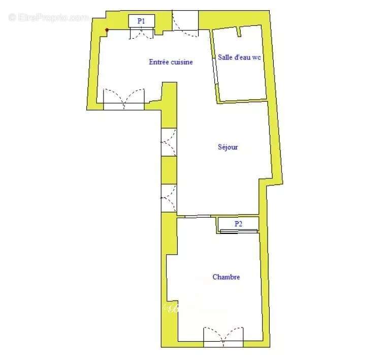 Nice Carré d'Or 2P 30m² - Parfait état "Marcello" - photo 6