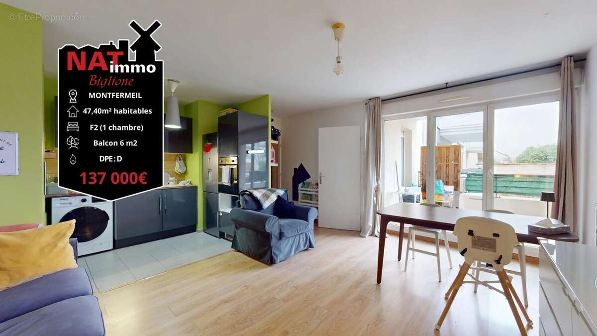 Appartement à MONTFERMEIL