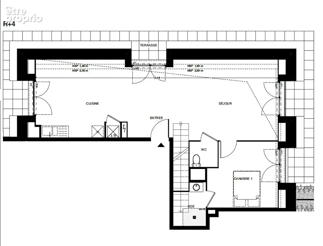 Dernier etage et grande terrasse 117m2 - photo 2